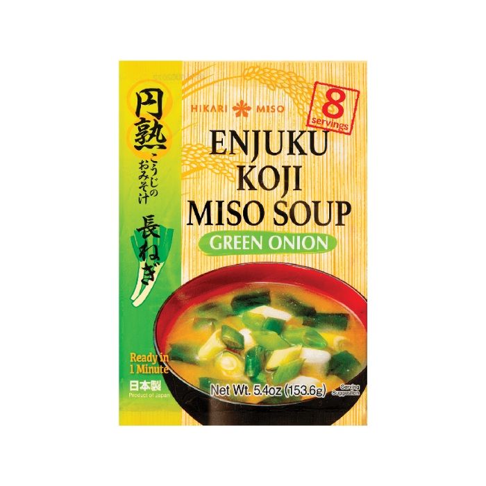 HIKARIMISO Instant Miso Naganegi 156g 日本即食味增汤包青葱味 