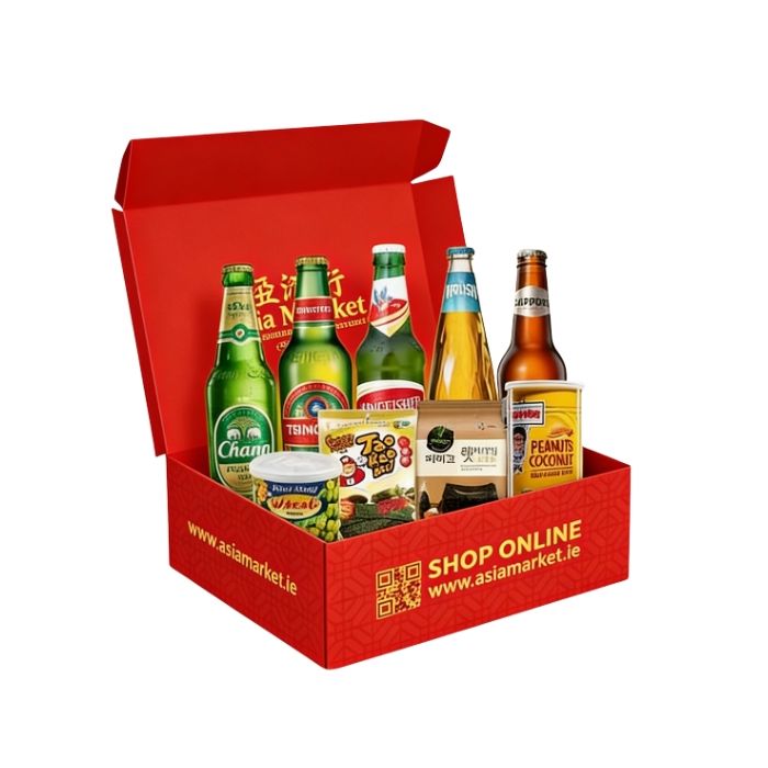Premium Asian Party Beer and Snacks Gift Hamper