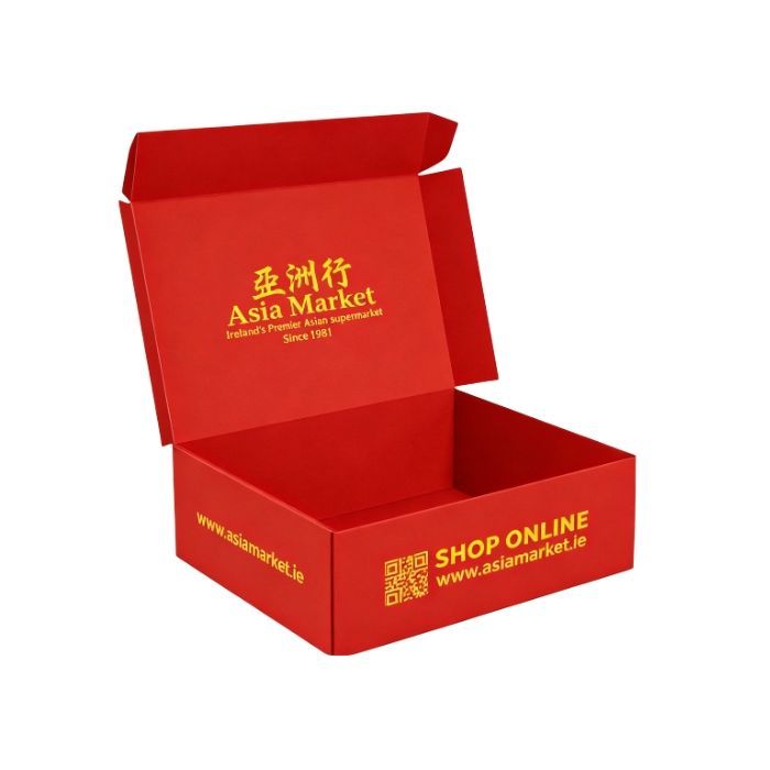 Asia Market Red Hamper Box 