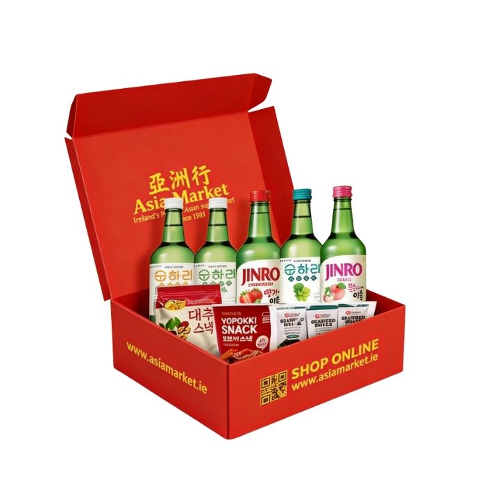 Korean Party Soju & Snacks Gift Hamper