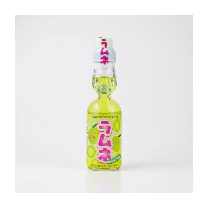 HATAKOSEN Ramune Drink Apple Flavour 200ml 