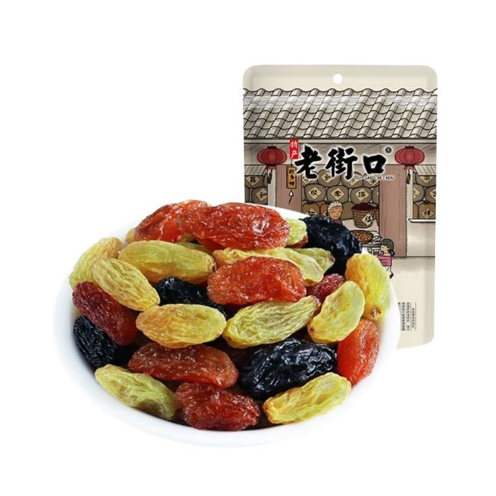 LAOJIEKOU Raisins Colors 255g 老街口三色葡萄干