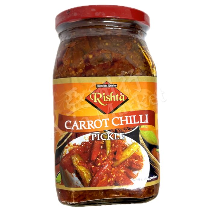 Rishta  Carrot Chilli Pickle 400g 