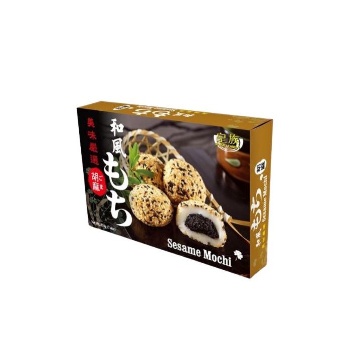 ROYAL FAMILY Mochi - Sesame Flavour 210g 皇族日式麻糬-胡麻