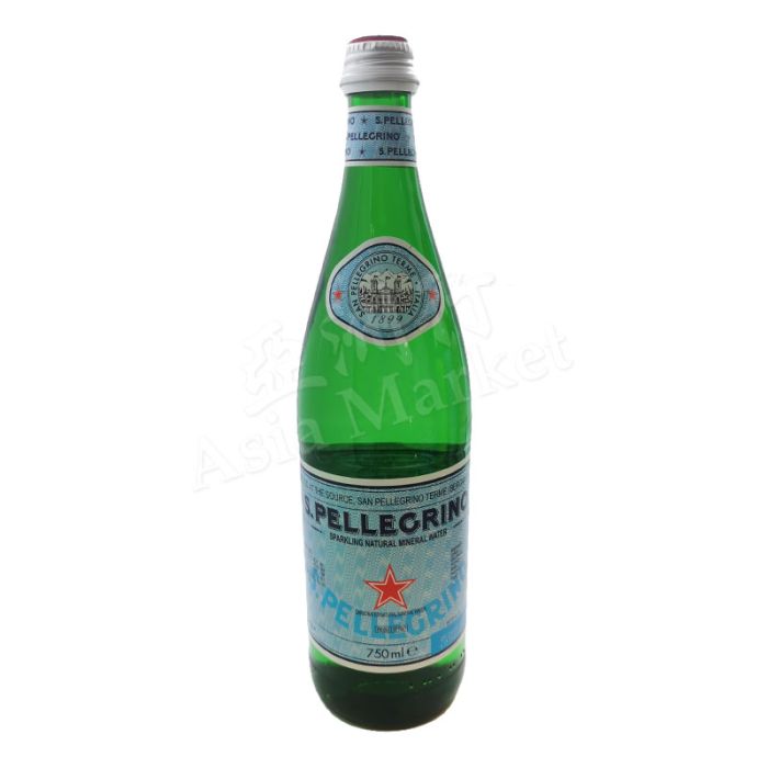 SAN PELLEGRINO Sparkling Natural Mineral Water 750ml 氣泡水 (玻璃瓶)