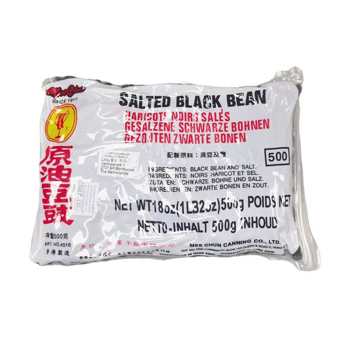 MEE CHUM Salted Black Bean 500g 美珍原油豆豉