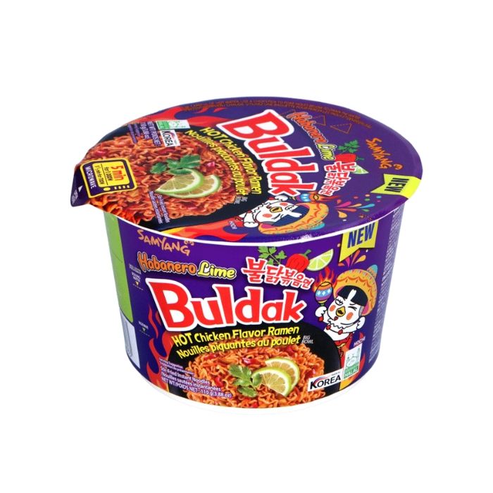  SAMYANG Buldak Habanero Lime Ramen Big Bowl 110g 三養青檸辣雞碗面