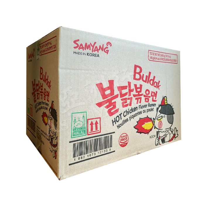 [CASE] SAMYANG - Buldak Noodle 140g (x40Pkts) 