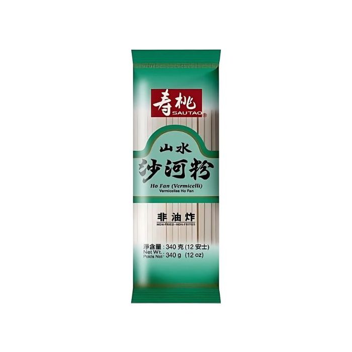 SAU TAO Ho Fan Vermicelli 寿桃山水沙河粉 340g