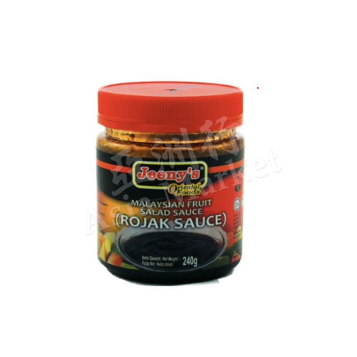 Jeeny's - Malaysian Fruit Salad Sauce (Rojak Sauce) 240g 