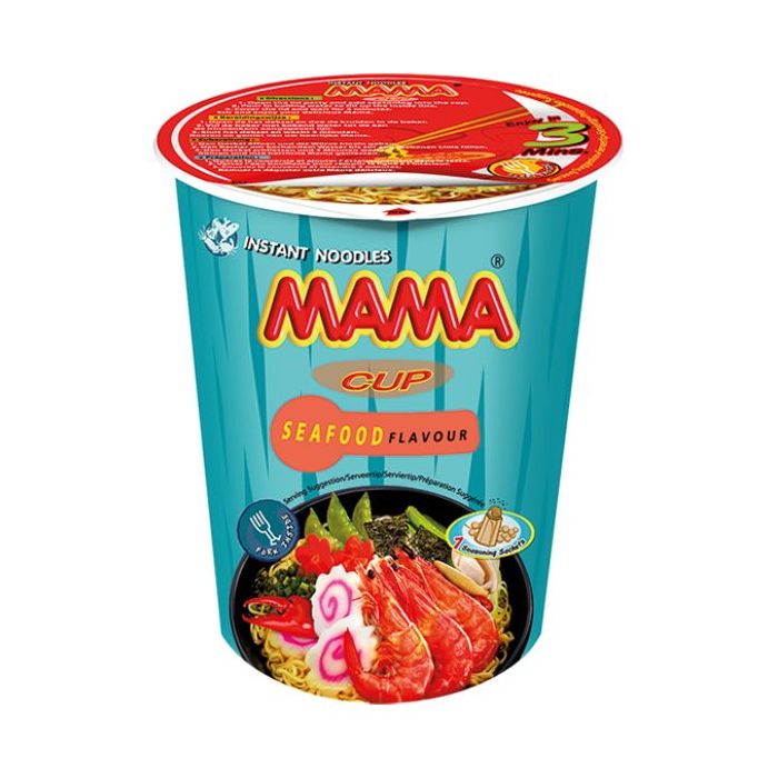 MAMA Instant Noodles Seafood Cup 70g 