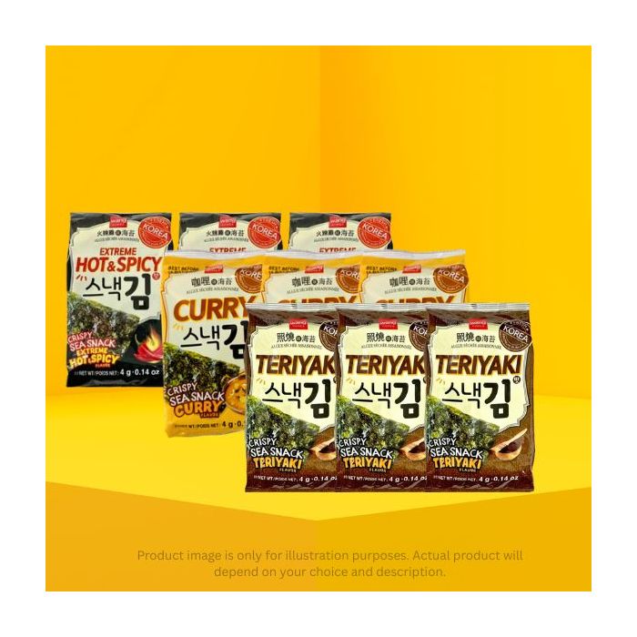Mix & Match Wang Seaweed Sanck Bundle Deal