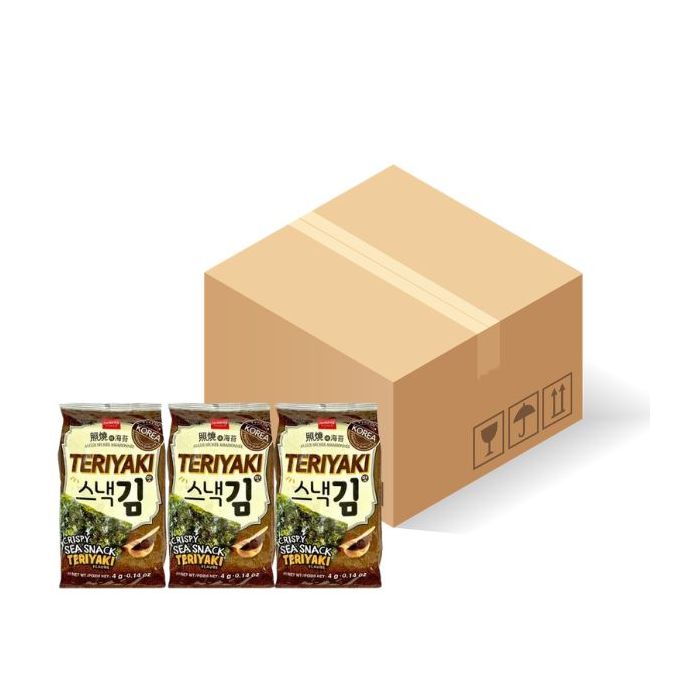 [CASE] WANG Seasoned Seaweed Teriyaki Flavour 12g x 24