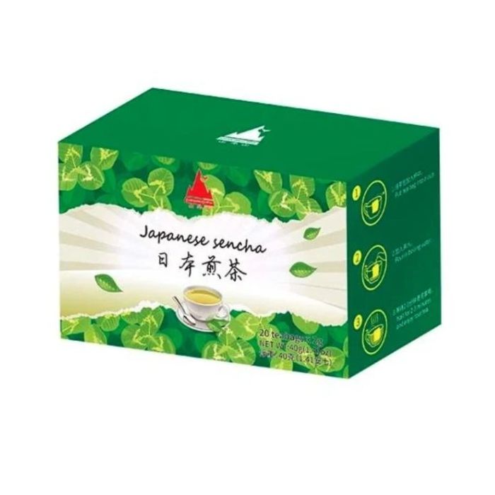 SHANWAISHAN Green Tea Japanese Sencha (20x2g) 20 Tea Bags 40g 