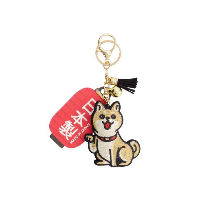 TOKYO DESIGN STUDIO Patch Keychain Shiba-Dog 33122 6/24 