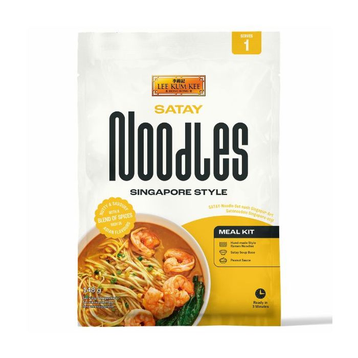 LEE KUM KEE Singapore Style Satay Noodles Kit 148g 李錦記新加坡風味沙爹湯麵