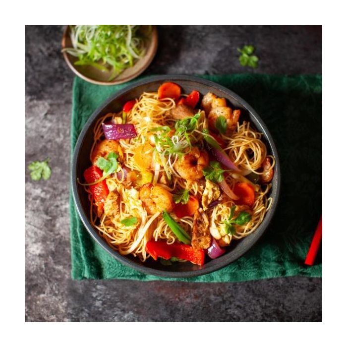 Singapore Fried Noodle Recipe Ingredients