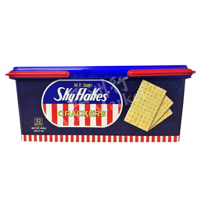 M.Y. San Sky Flakes Crackers 800g 空中霸王餅膠盒裝