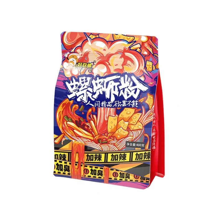 HAOHUANLUO X-Spicy Snail Vermicelli 380g 好欢螺螺螄粉-加臭加辣