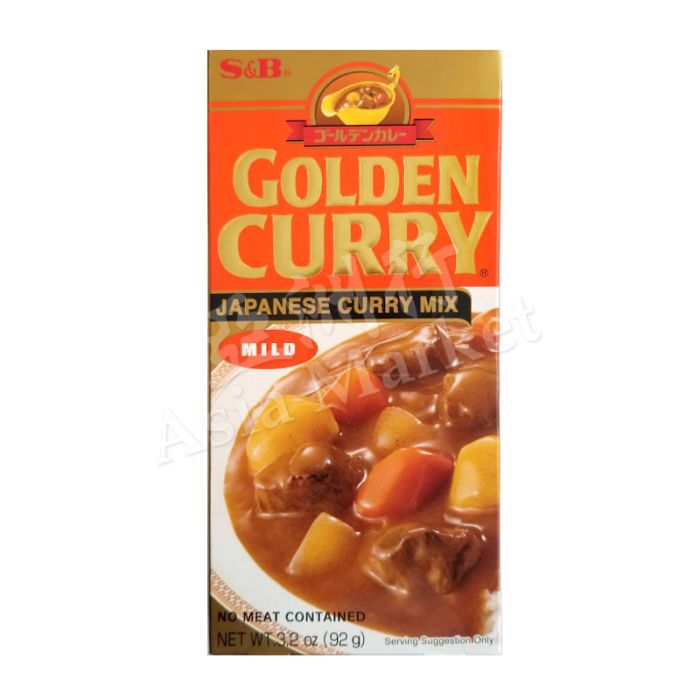 S&B Golden Curry Sauce Mix Mild 92g