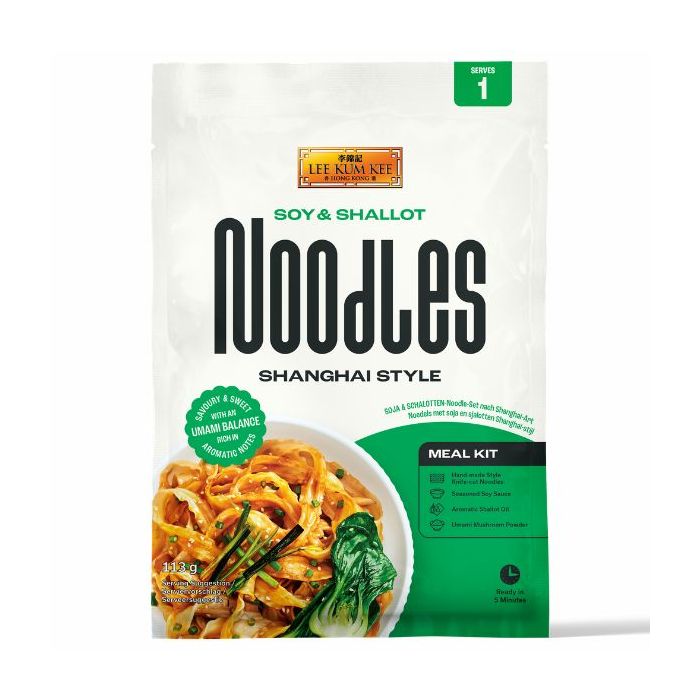 LEE KUM KEE Shanghai Style Soy & Shallot Noodles Kit 113g 李錦記上海風味葱油麵