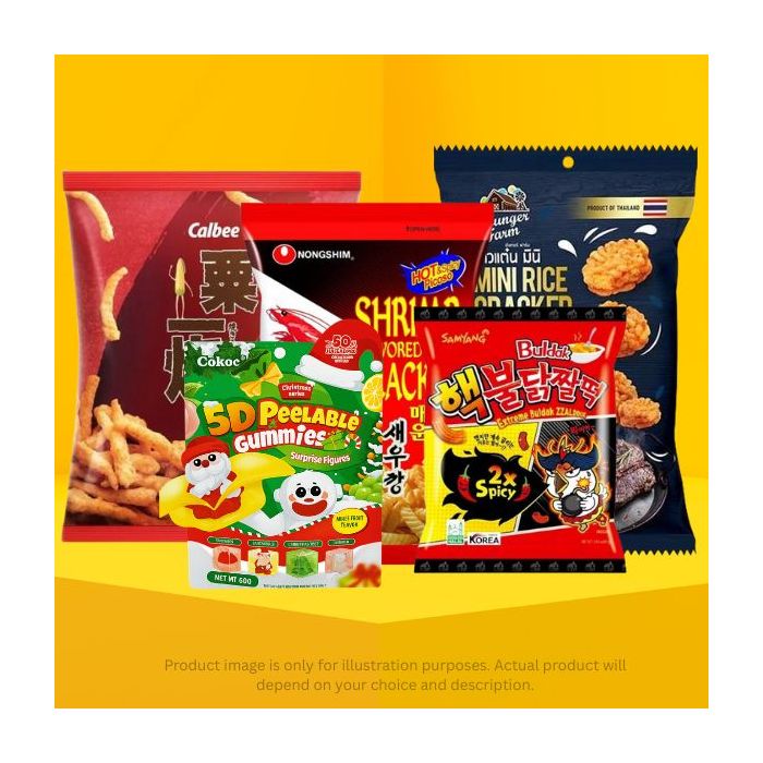 Asian Spicy & Sweet Snacks Bundle