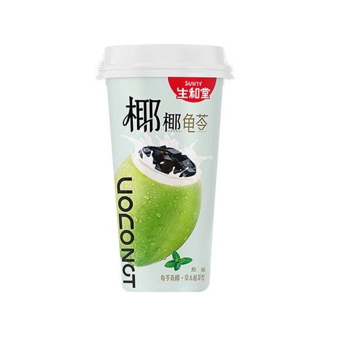 SUNITY Guilinggao Original Flavour Herbal Jelly Drink 390g 生和堂椰子味可吸龜苓膏