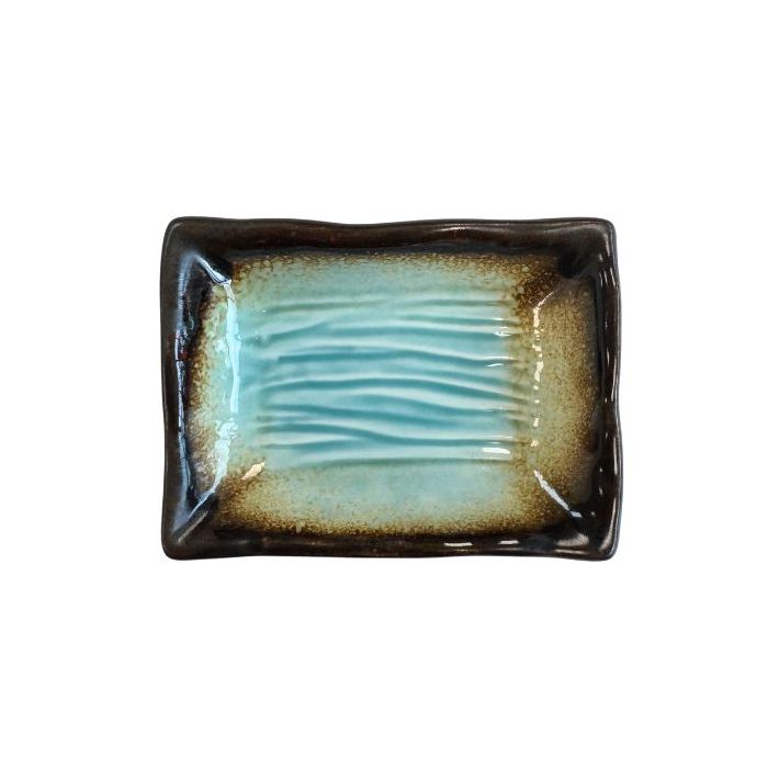 EMRO Sushi Dish Blue 9X7X2 