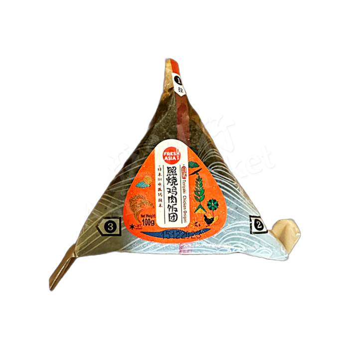 [FROZEN]  Onigiri Teriyaki Chicken 100g 椰樹照燒雞肉脆香飯团