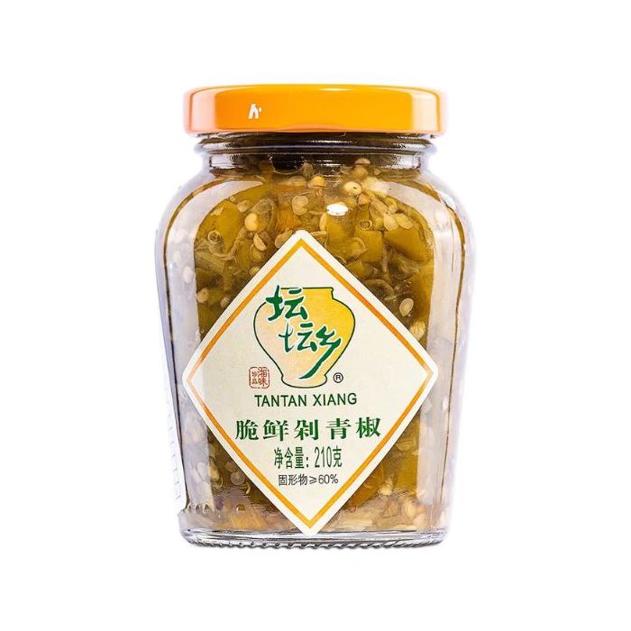 TANTAN XIANG Chopped Green Chilli(S) 210g 壇壇鄉脆鮮剁青椒