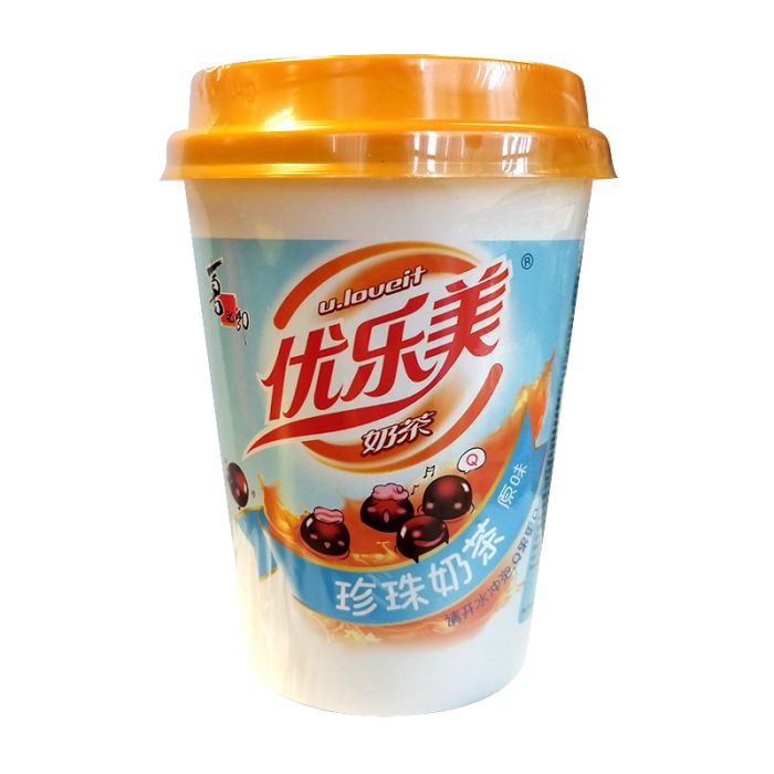 U.Loveit Instant Tea Drink with Tapioca Pearl - Original Flavour 70g 優樂美原味珍珠奶茶