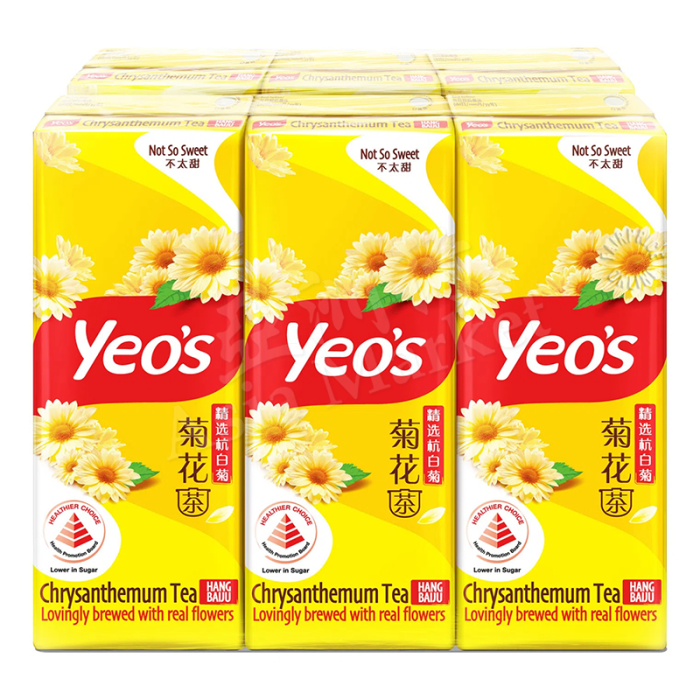 YEO'S - Chrysanthemum Tea 6X250ml 楊協成菊花茶