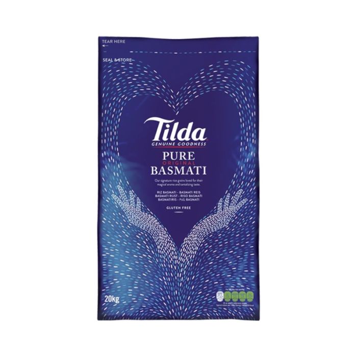 TILDA Pure Original Basmati Rice 20kg 泰達米