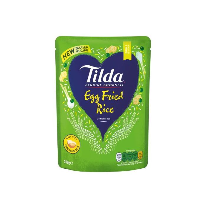 Tilda Egg Fried Microwave Rice 250g 
