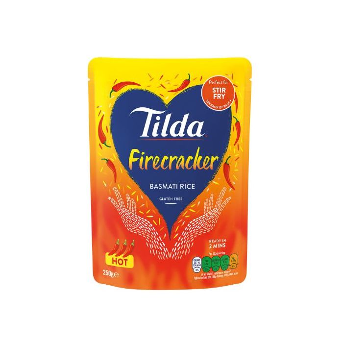 Tilda Firecracker Basmati Microwave Rice 250g 