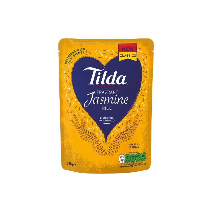 Tilda Jasmine Microwave Rice 250g 