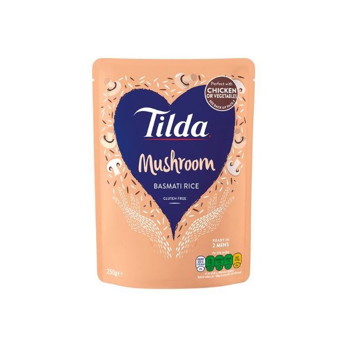 Tilda Mushroom Basmati Microwave Rice 250g 