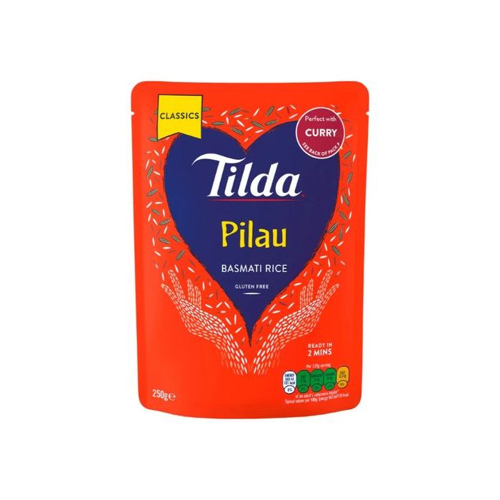 Tilda Pilau Basmati Microwave Rice 250g 