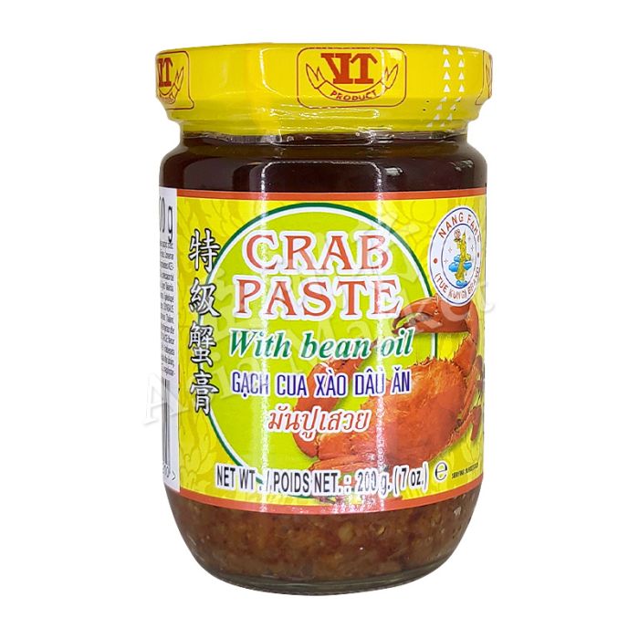 TK NANG FAH - Crab Paste With Bean Oil 200g 泰國特級蟹膏