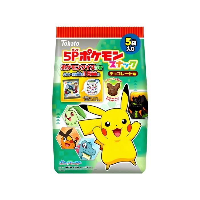 TOHATO Pokemon Corn Chocolate Biscuit 70g