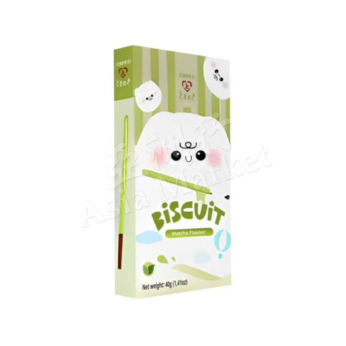 TOKIMEKI - Biscuit Matcha Flavour 抹茶味棒饼干 40g