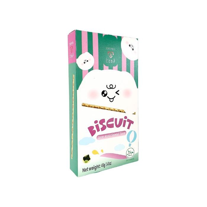 Tokimeki Biscuit Stick Wasabi Nori 40g 