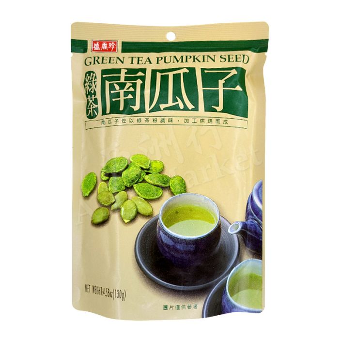 TRIKO  Pumpkin Seed (Green Tea Flavour) 130g 盛香珍南瓜子
