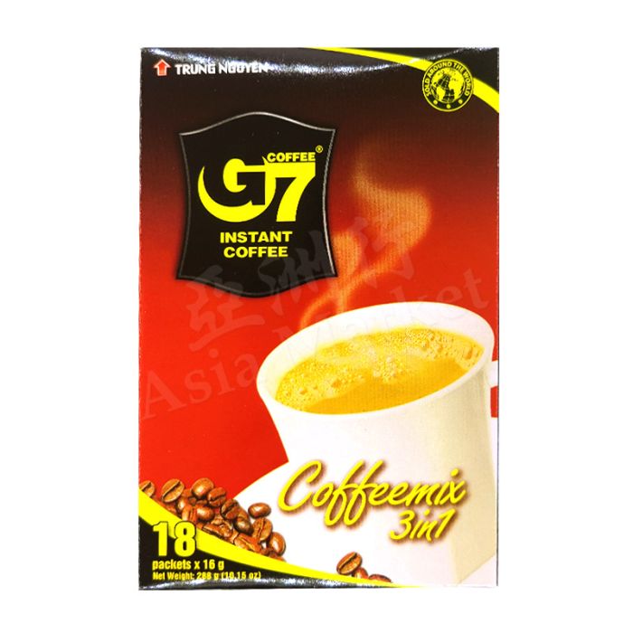 TRUNG HGUYEN  G7 Instant 3in1 Coffee (16g x18) 288g 越南咖啡