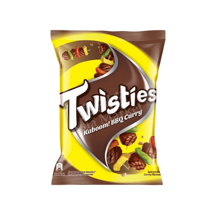 TWISTIES - 烧烤咖喱味玉米脆 60克