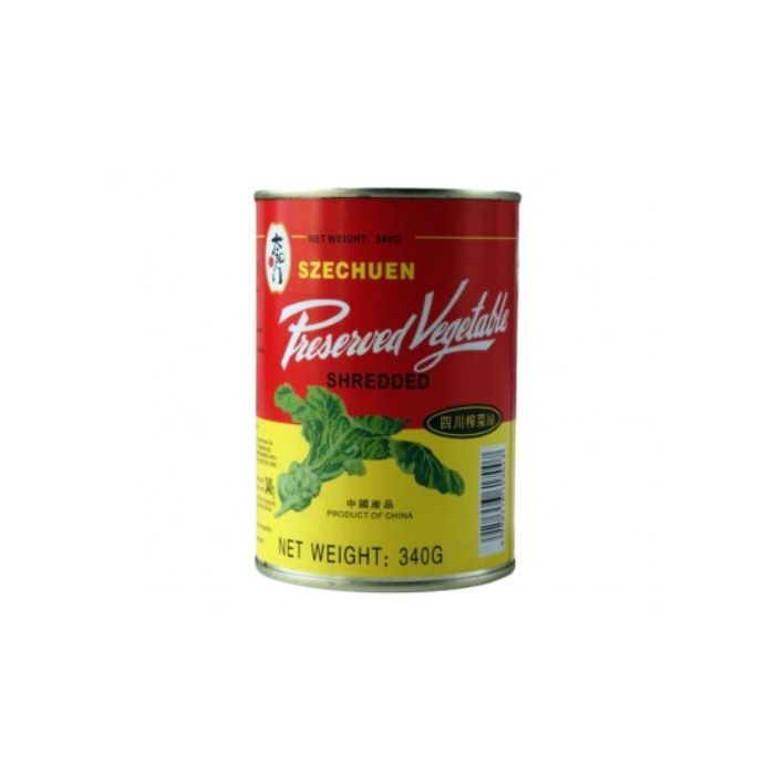 TYM Szechuen Preserved Vegetable (Shredded) 340g 太陽門罐裝榨菜絲