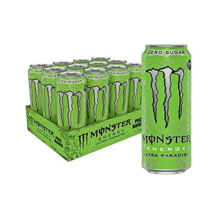 [CASE] MONSTER Ultra Paradise Zero Sugar Energy Drink Can 500ml x12 