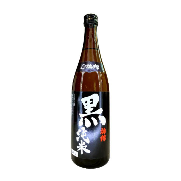 UMENISHIKI  Kuro Junmai Shu, Black Prue Rice Sake Alc. 16% 720ml 日本白鹤梅錦黑純米大吟醸