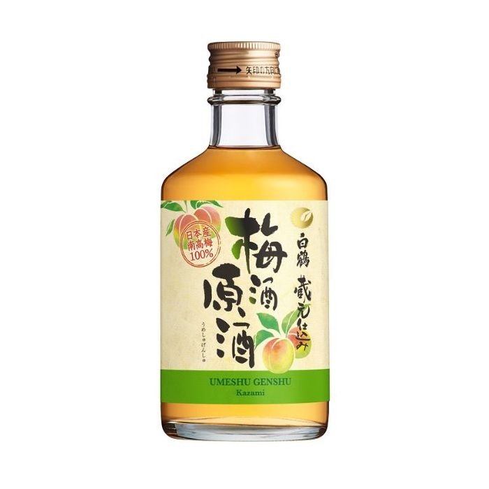 Hakutsuru Umeshu Genshu Sake Japanese Prune Liquer 19.7% Alc. 300ml 白鶴梅酒原酒