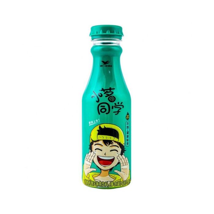 UNIF Xiaoming liuliuda Green Tea 480ml 統一小茗同學溜溜噠綠茶
